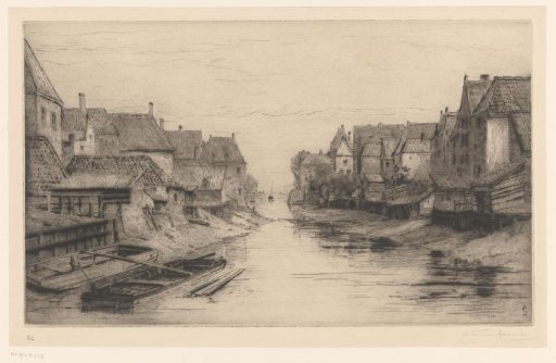 Old harbour in Vlissingen