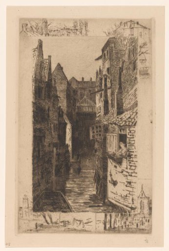 Canal in Dordrecht