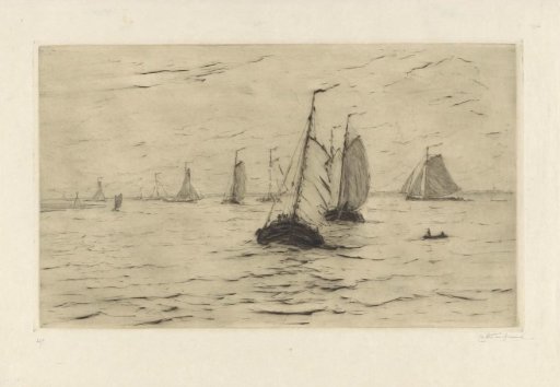 Ships on the Maas