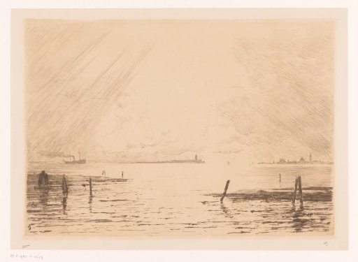 View of the Lagoon of Venice