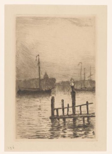 Jetty in Papendrecht