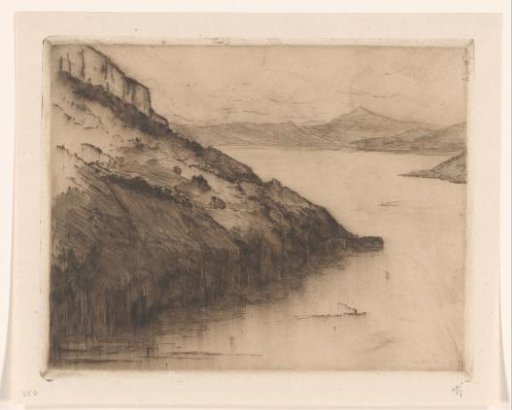 View of Lake Lucerne from Axenstein