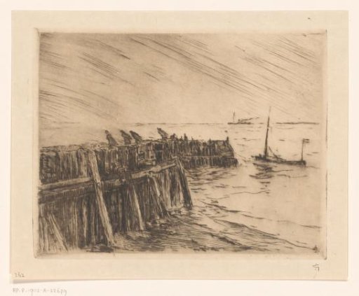 Harbour Pier in Vlissingen