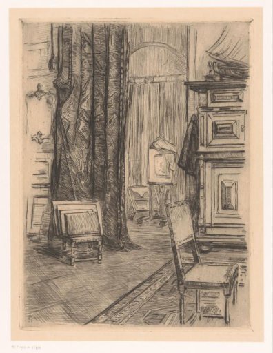 Interior of an Artist's Studio