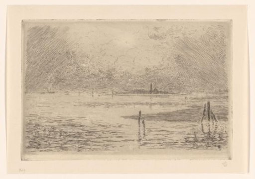 View of the Lagoon of Venice