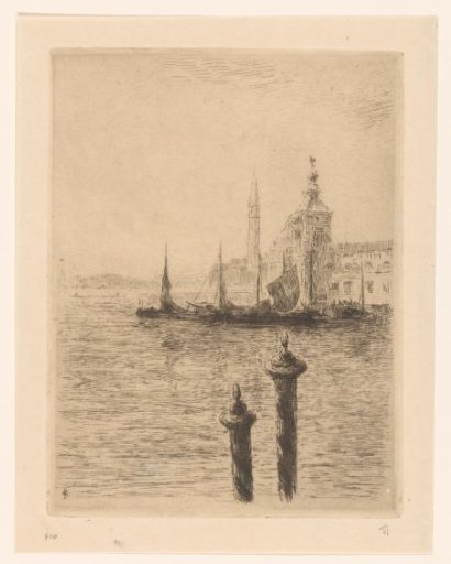 View of the Punta della Dogana in Venice