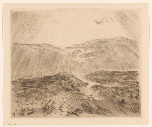Dune Landscape with Sunbeams