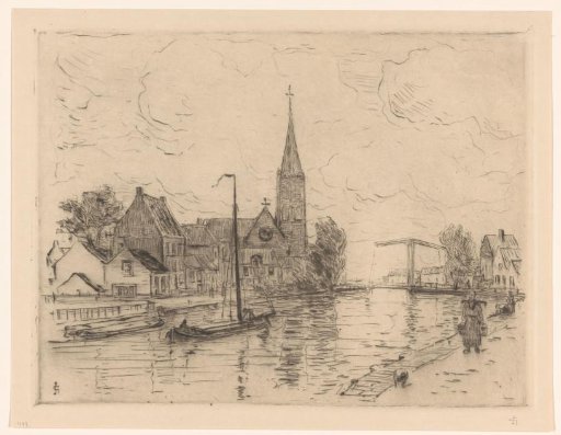 View of the Vliet in Leidschendam