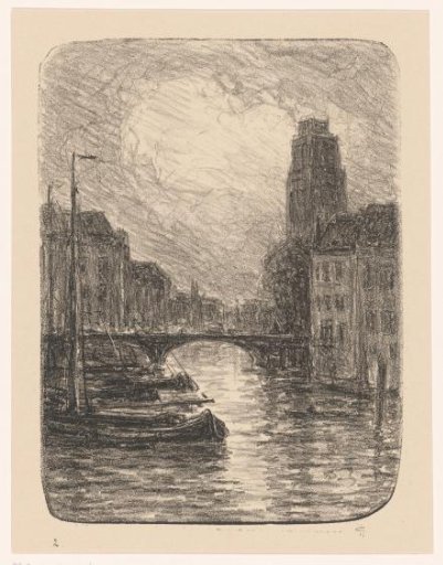 Canal in Dordrecht