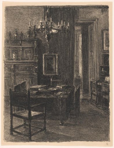 Interior of a living room