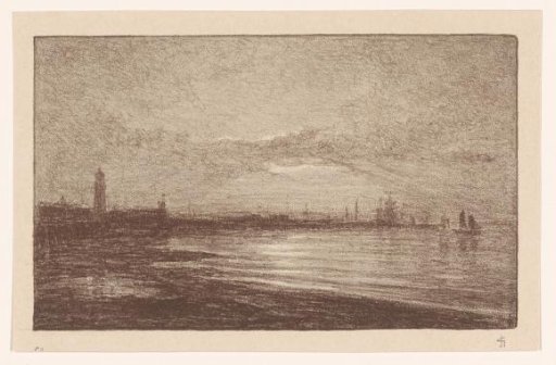 Seaport at Evening
