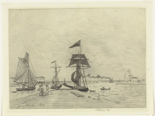 Jetty at Honfleur