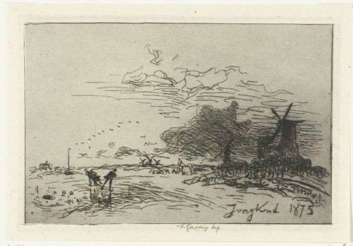 Winter Landscape near Rotterdam