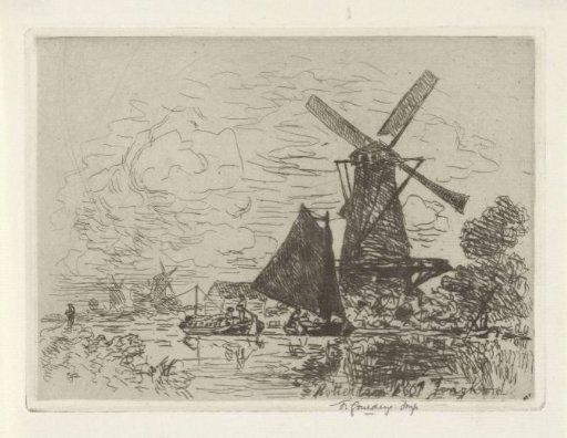 Mills near Rotterdam