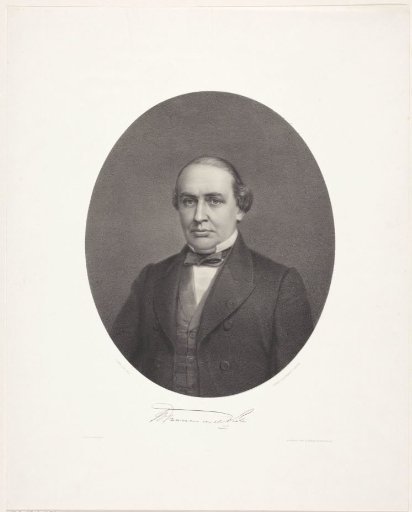 Portrait of Isaäc Dignus Fransen van de Putte