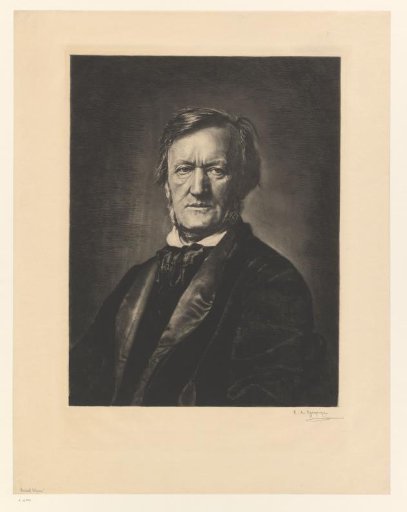 Portrait of Richard Wagner