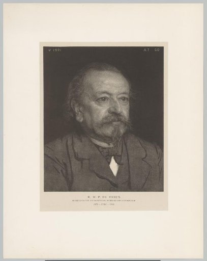 Portrait of Reinier Willem Petrus de Vries