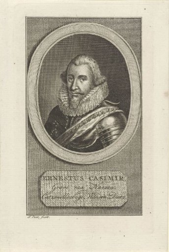 Portrait of Ernst Casimir, Count of Nassau-Dietz