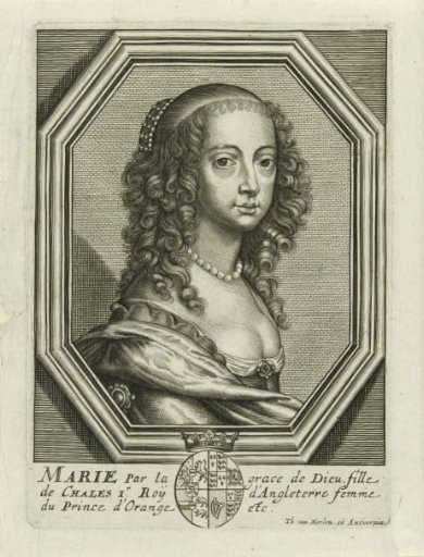 Portrait of Maria Henrietta Stuart