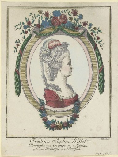 Portrait of Wilhelmina of Prussia