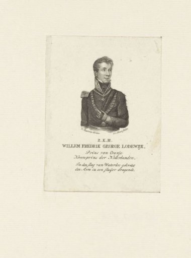 Portrait of William II, King of the Netherlands