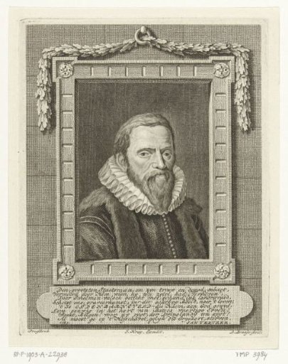Portrait of Johan van Oldenbarnevelt