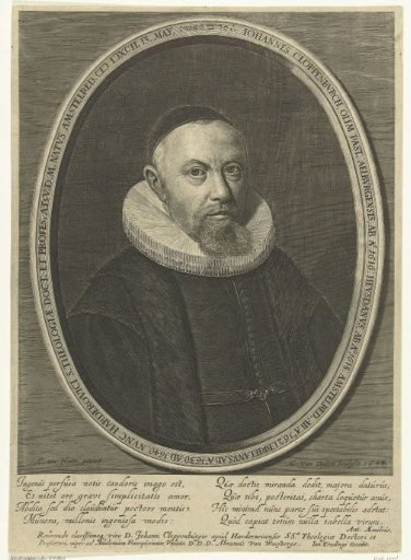 Portrait of Johannes Cloppenburg