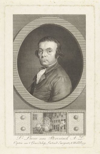 Portrait of Lucas van Stevenick