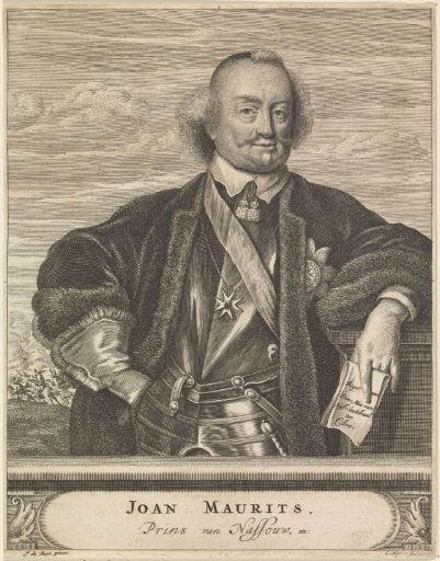 Portrait of Johan Maurits, Count of Nassau-Siegen