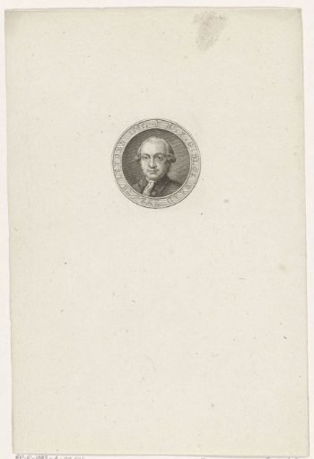 Portrait of Franciscus Gualtherus Blok