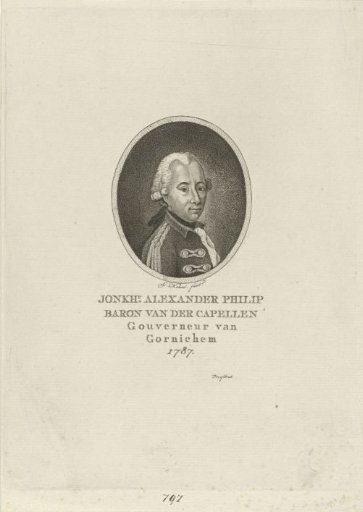 Portrait of Alexander Philip van der Capellen