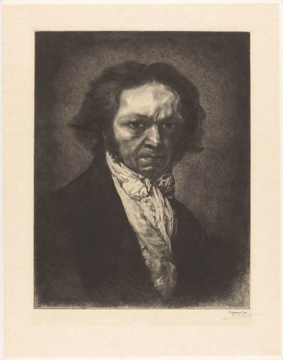 Portrait of the artist Francisco de Goya