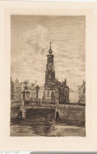 Munttoren in Amsterdam