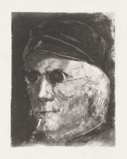 Portrait of a man with spectacles