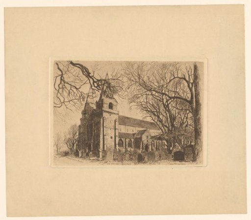 View of St. Machar's Cathedral in Aberdeen