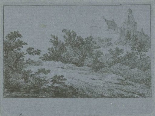 Landscape with castle