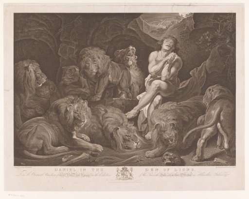 Daniel in the lions' den