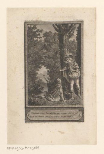 Prince Fan-Férédin and Prince Zazaraph in the Forest
