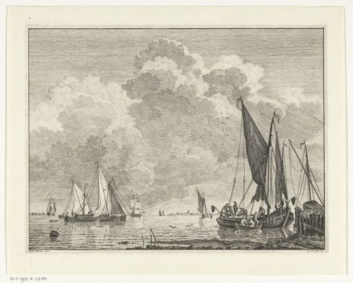 River View with Ships