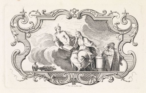 Vignette with Faith and Truth