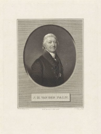 Portrait of Johannes Hendricus van der Palm