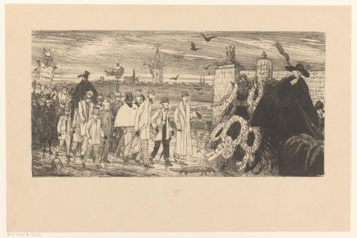 The Funeral of the Dutch Etching Club