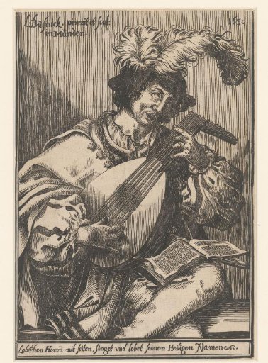 Lute player