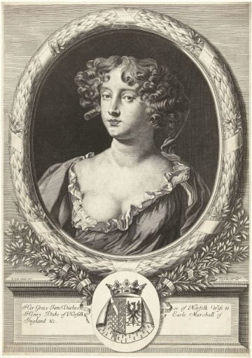 Portrait of Jane Bickerton, Duchess of Norfolk