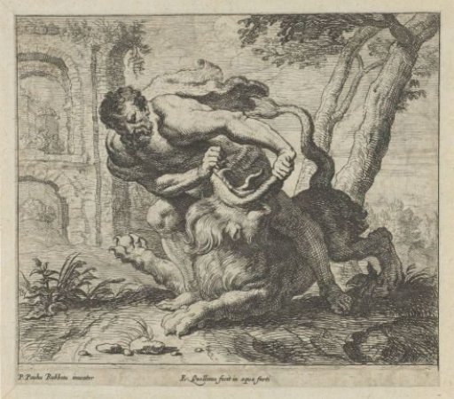 Samson and the Lion