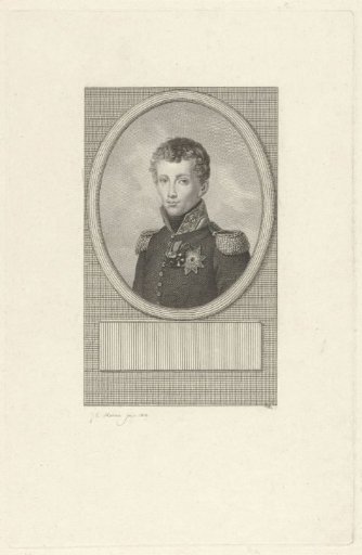 Portrait of Frederik, Prince of the Netherlands