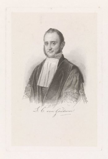 Portrait of Louis Christiaan van Goudoever