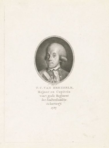 Portrait of Theodorus Cornelis van Herzeele