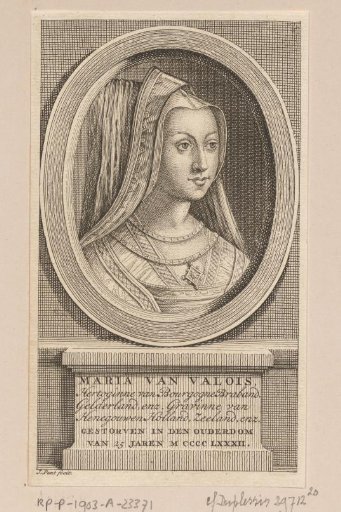 Portrait of Maria of Burgundy