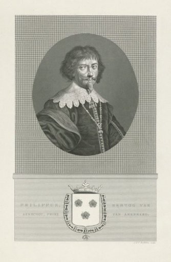 Portrait of Philip Charles, Duke of Aarschot, Prince of Arenberg